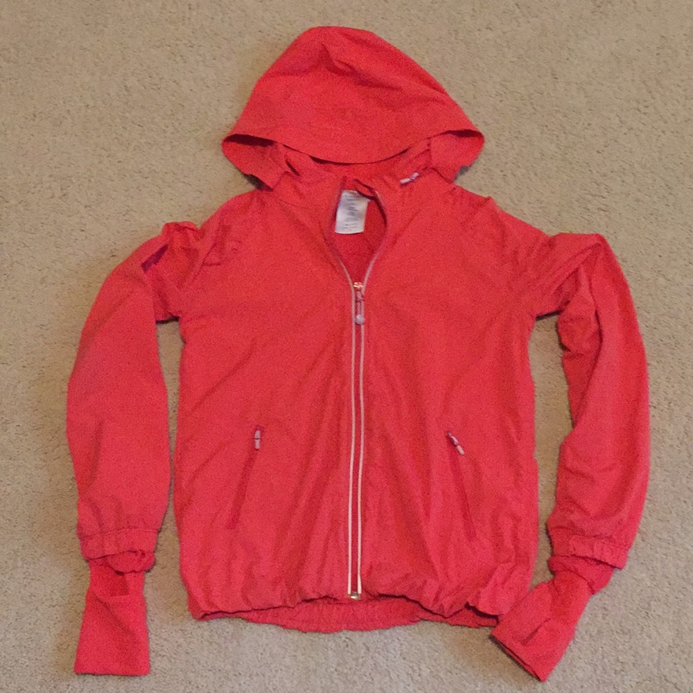 Ivivva zipper jacket with hood for girls